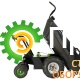 Тележка аккумуляторная ETESIA DONKY (MBE)