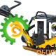 Виброплита реверсивная BOMAG BPR 25/50 D